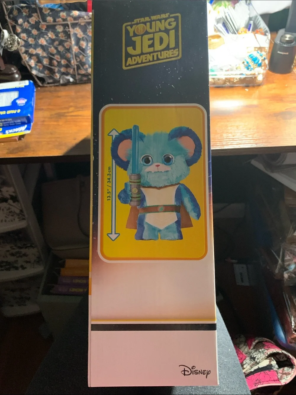 Hasbro Star Wars Young Jedi Adventures Nubs Plush - Light Blue & Dark Blue